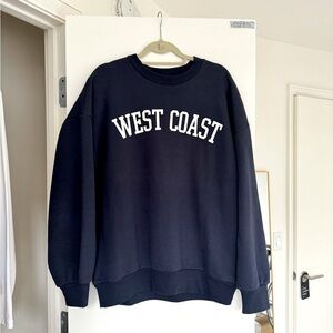 Oak + Fort oversized graphic sweatshirt